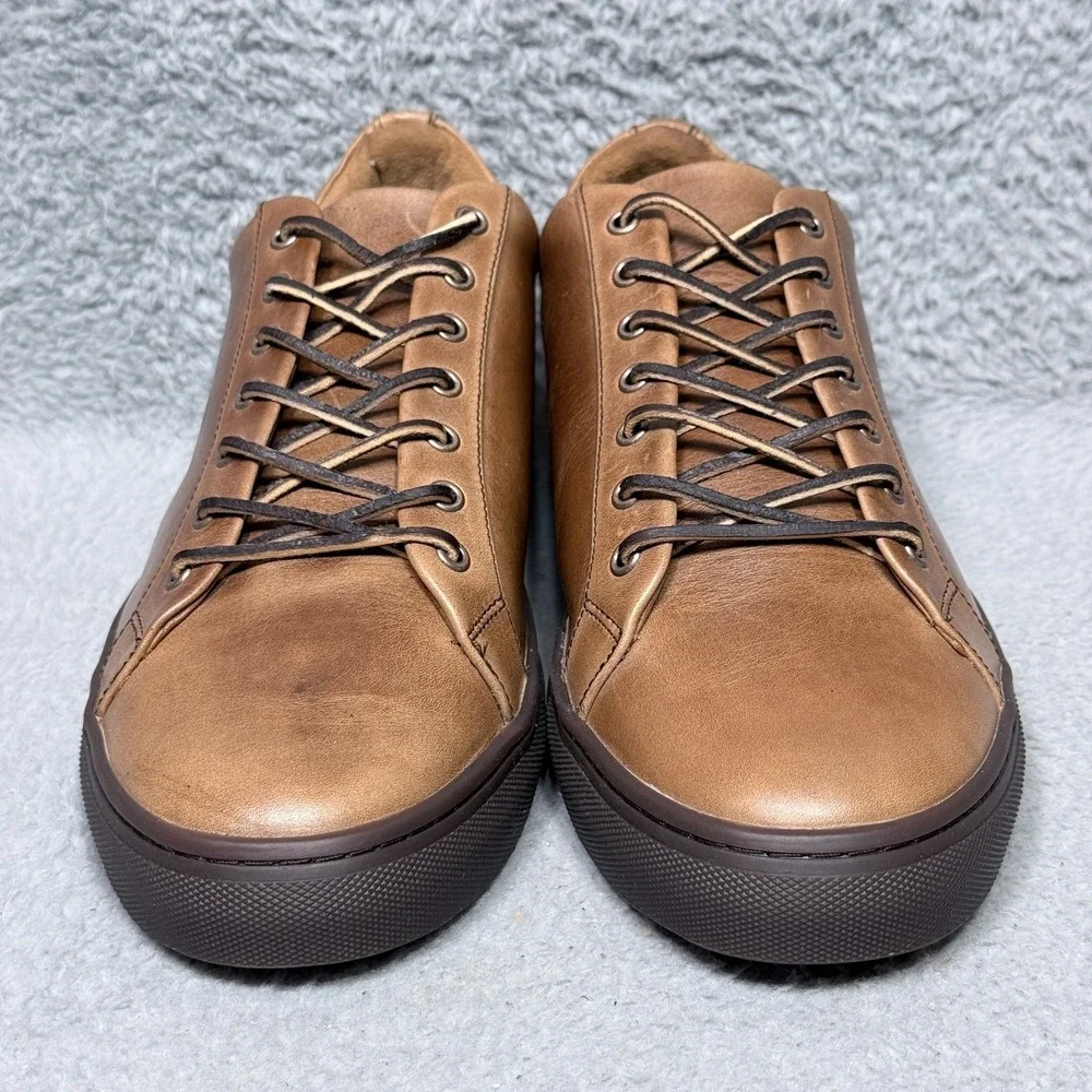 Thursday Premier Low Top Mens Size 12.5 Sneaker Shoes Tan Brown Leather